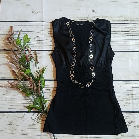 The Limited Tops - The Limited sleeveless blouse.
